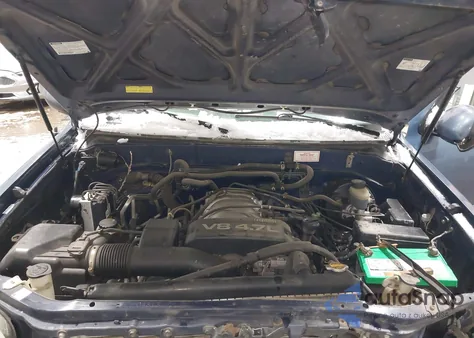 2002 Toyota Sequoia Sr5 V8 from USA, damaged, VIN 5TDBT44A32S058517